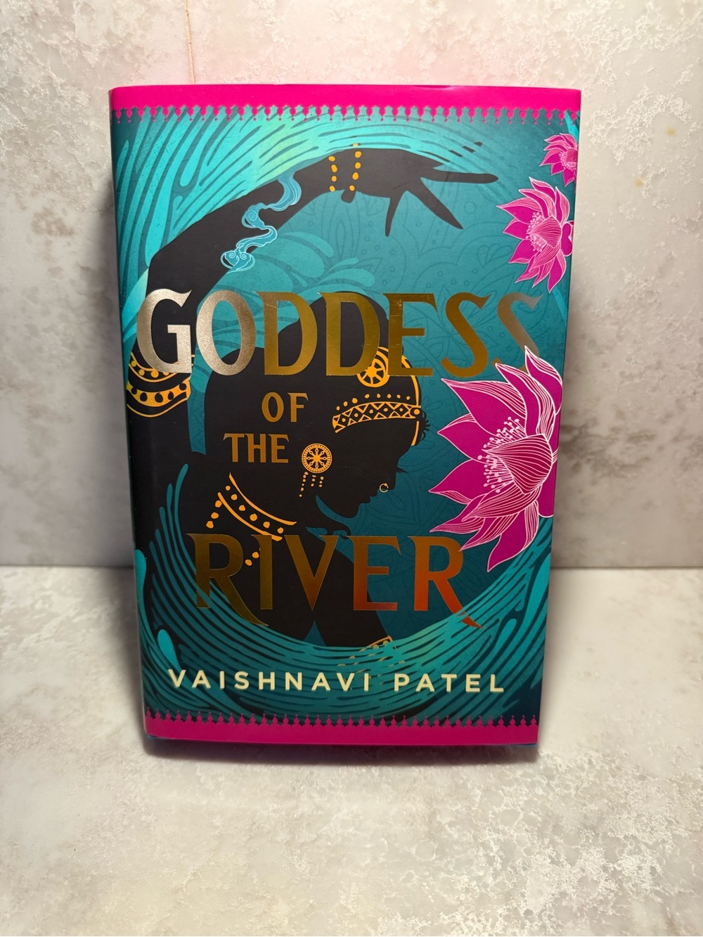 Goddess of the River by — Teal & Pink Hardcover